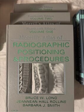 Merrill's Atlas of Radiographic Positioning & Procedures - 3 volume Set (BCIT)
